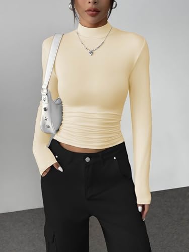 Zeagoo Women Long Sleeve Mock Neck Slim Fitted Shirts
| Zeagoo Lightweight Stretch Women Long Sleeve Shirts
| Zeagoo Wo