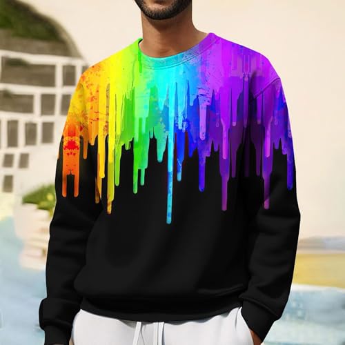 TMJSPOYOU Men's Logo Fleece Crew Sweatshirt for Casual Wear
| TMJSPOYOU Men's Geometric Texture Fleece Sweatshirt Ideal