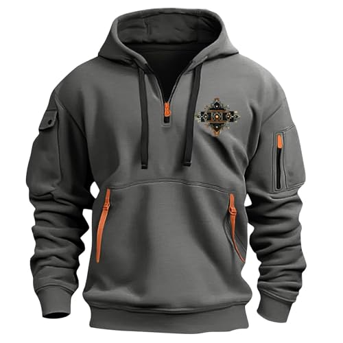 Men's Military Tactical Fleece Lined Hoodies for Men with Pockets
| Men's Graphic Western Hoodies Tactical Fleece Lined